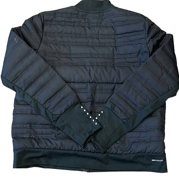 Nike Women's Aeroloft Down Fill Running Jacket, Black, Size L - Picture 3 of 8